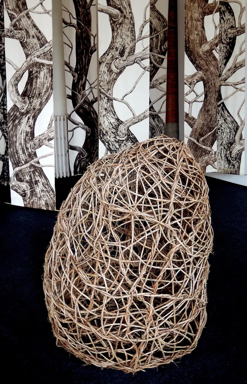 Protoforms - Sculpture (2015) - Wild clematis  by Véronique Matteudi