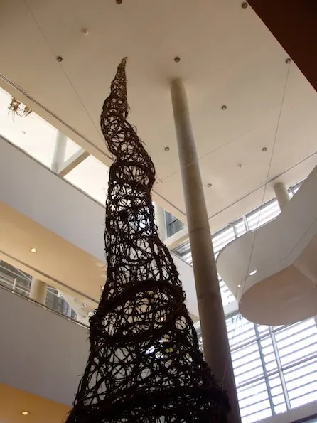 A New Apollo Space Program - Installation (2008) - Wild clematis  by Véronique Matteudi